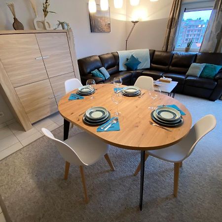 Vakantieappartement Oostende Met Priveparking Kültér fotó